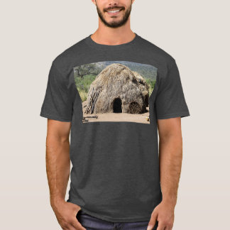 Africa Ethiopia Debub Omo Zone hut of the Mursi tr T-Shirt