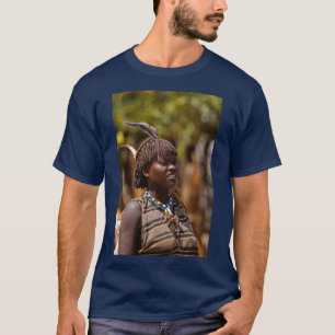 Africa Ethiopia Omo region Ari Tribe woman 2 T-Shirt