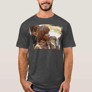 Africa Ethiopia Omo River Valley Hamer Tribe woman T-Shirt