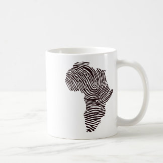 Africa Fingerprint Cultural Pride Black History Mo Coffee Mug