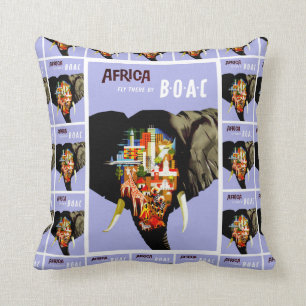 Africa ~ Fly There Cushion