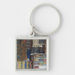 Africa, Ghana, Accra. Accra Textile & Handicraft Key Ring