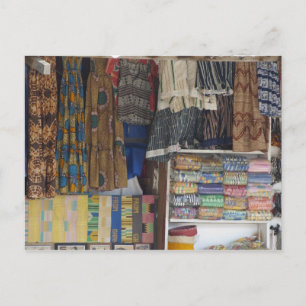 Africa, Ghana, Accra. Accra Textile & Handicraft Postcard