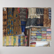 Africa, Ghana, Accra. Accra Textile & Handicraft