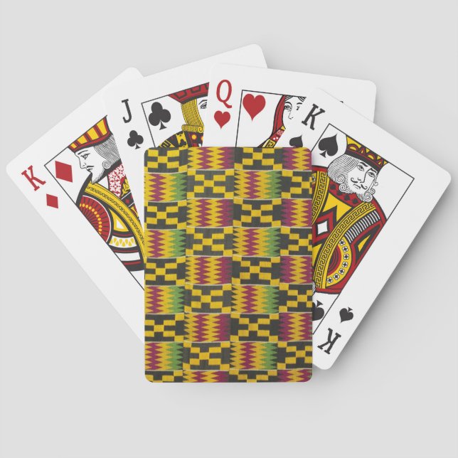 Africa, Ghana, Accra. National Museum, regarded 2 Playing Cards (Back)