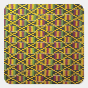 Africa, Ghana, Accra. National Museum, regarded 2 Square Sticker