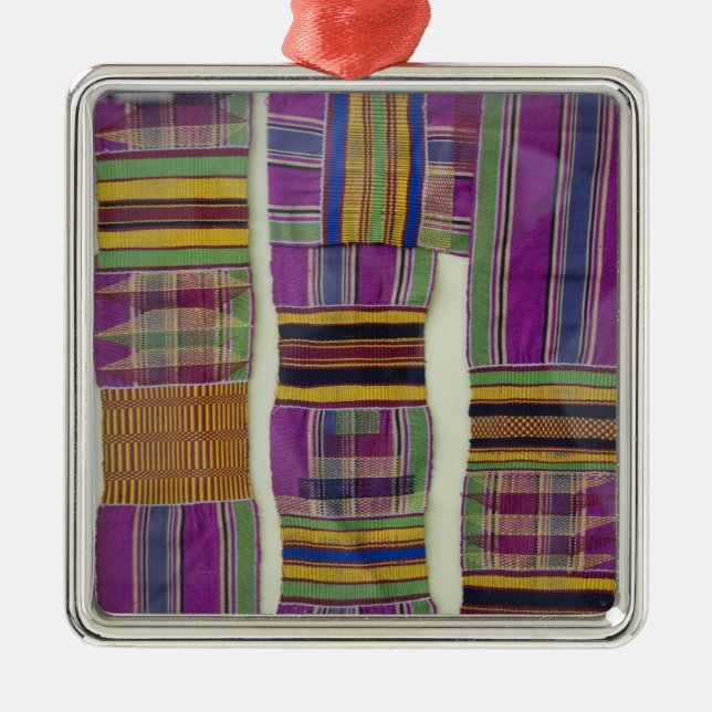 Africa, Ghana, Accra. National Museum, regarded Metal Ornament (Front)