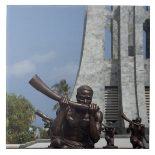 Africa, Ghana, Accra. Nkrumah Mausoleum, final 2 Tile