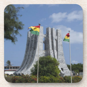 Africa, Ghana, Accra. Nkrumah Mausoleum, final 3 Coaster