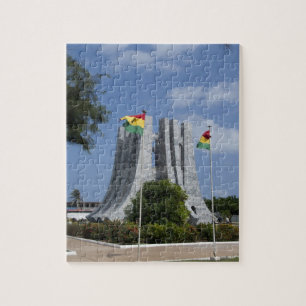 Africa, Ghana, Accra. Nkrumah Mausoleum, final 3 Jigsaw Puzzle