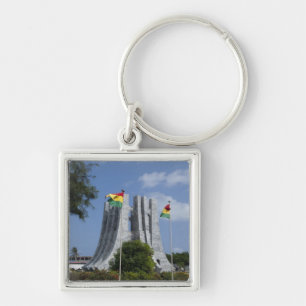 Africa, Ghana, Accra. Nkrumah Mausoleum, final 3 Key Ring