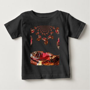  Africa in Motion: Kaleidoscope Map Design Baby T-Shirt