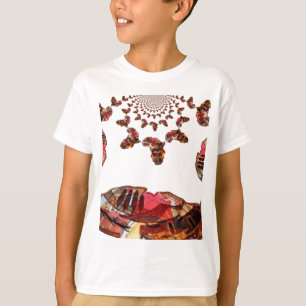 Africa in Motion: Kaleidoscope Map Design T-Shirt