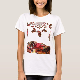 Africa in Motion: Kaleidoscope Map Design T-Shirt