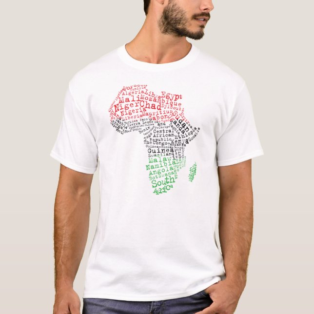 AFRICA IS NOT A COUNTRY: 2 T-Shirt (Front)