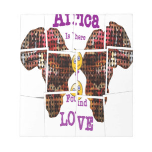 Africa is where I found Love Notepad