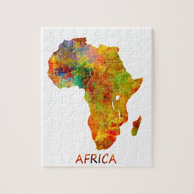 Africa Jigsaw Puzzle (Vertical)