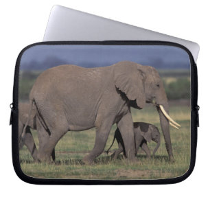 Africa, Kenya, Amboseli National Park. African 4 Laptop Sleeve