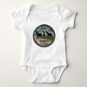 Africa Kenya Beautiful Elegant Wildlife Baby Bodysuit