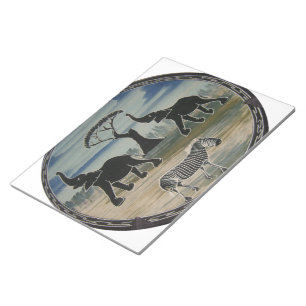 Africa Kenya Beautiful Elegant Wildlife Notepad