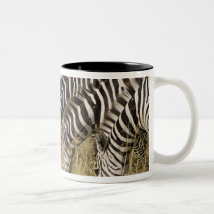Africa, Kenya, Maasai Mara Two-Tone Coffee Mug