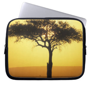 Africa, Kenya, Masai Mara Game Reserve, Rising Laptop Sleeve