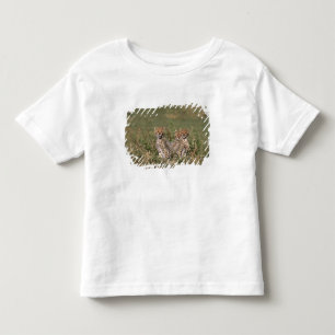 Africa; Kenya; Masai Mara; Three cheetah cubs Toddler T-Shirt