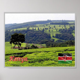 Africa - Kenya - Panorama - Poster