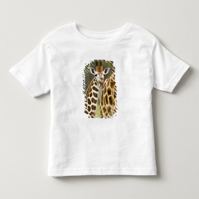 Africa. Kenya. Rothschild's Giraffe baby Toddler T-Shirt (Front)