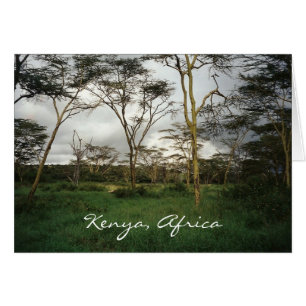 Africa Kenya wild land