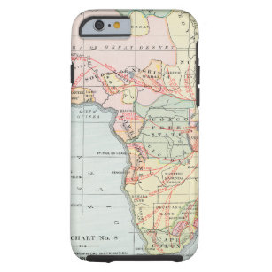 AFRICA: MAP, 1894 TOUGH iPhone 6 CASE