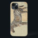 Africa Map and a Zebra iPhone 13 Case<br><div class="desc">This piece of artwork will please any world traveller and animal lover. The background represents the map of Africa and there is a picture of a zebra on top of it. In this image,  the borders makes it the perfect decorative art piece.</div>