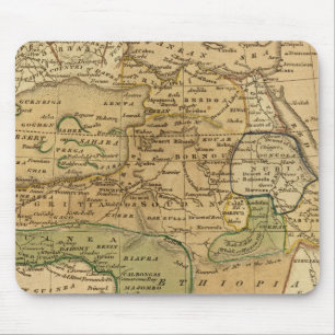 Africa Map by Worcester Mouse Pad