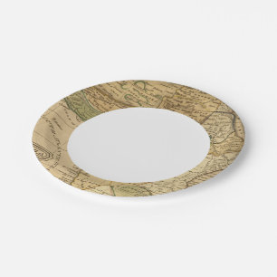 Africa Map by Worcester Paper Plate