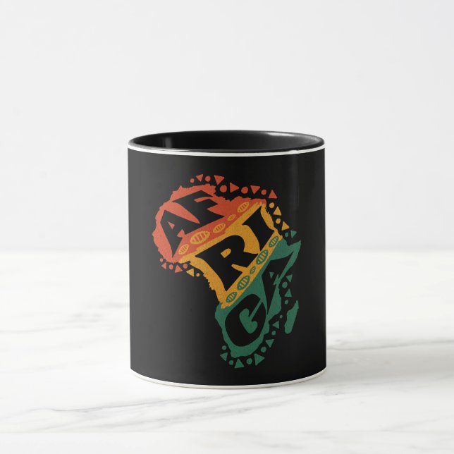 Africa map mug (Center)