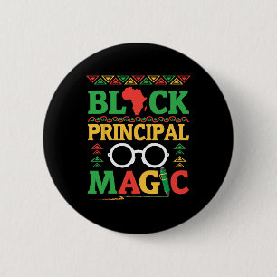Africa Map Pen Books History Month Black Principal 6 Cm Round Badge