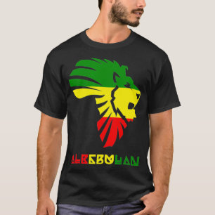 Africa Map Proud African Lion Of Alkebulan For Men T-Shirt