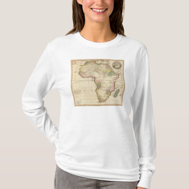 Africa map T-Shirt (Front)