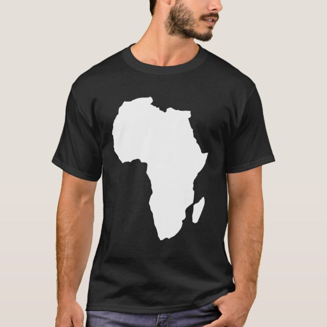 Africa Map T-Shirt (Front)