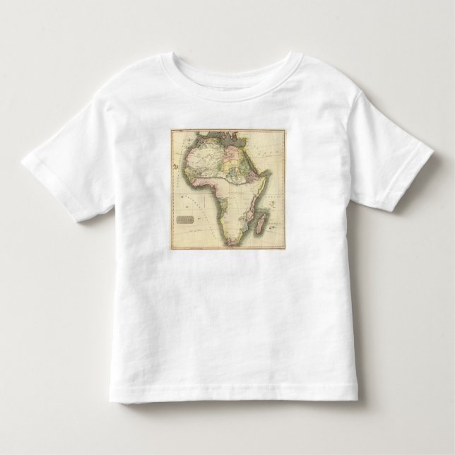 Africa map toddler T-Shirt (Front)