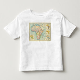 Africa Map with shipping routes Toddler T-Shirt
