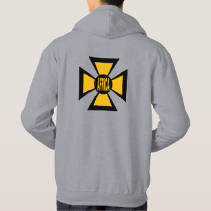 AFRICA men's gray hat sweat Hoodie