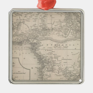 Africa Metal Tree Decoration