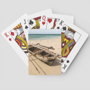 Africa, Mozambique, Mogundula Island Playing Cards