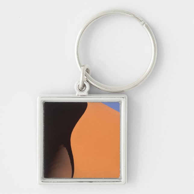 Africa, Namibia, Evening light on dunes, Key Ring (Front)