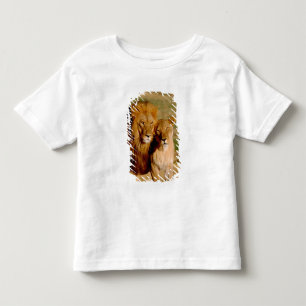 Africa, Namibia, Okonjima. Lion & lioness Toddler T-Shirt