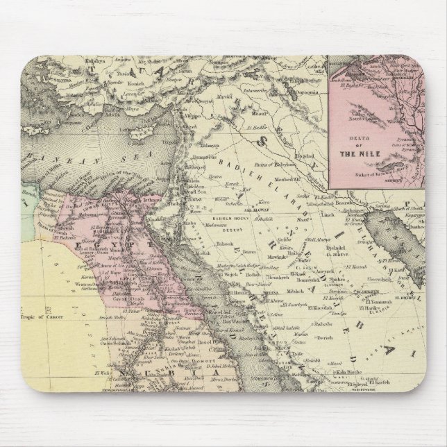 Africa North Eastern Sheet Mouse Pad (Front)