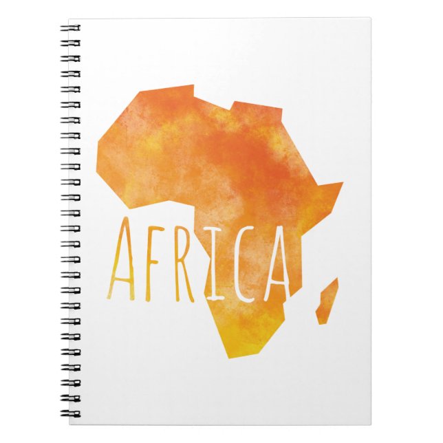 Africa Notebook (Front)