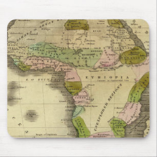 Africa Olney Map Mouse Pad