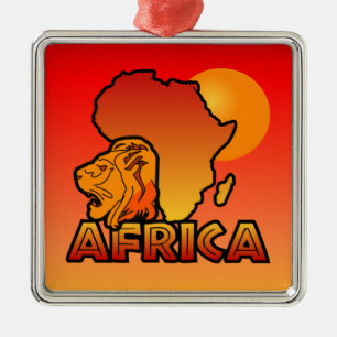 Africa ornament